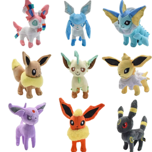 Phim Hoạt Hình Phim Hoạt Hình Búp Bê Sang Trọng Chất Lượng Cao Pokemos Đồ Chơi Sang Trọng <span class=keywords><strong>100</strong></span> Mô Hình Gia Đình Thú Nhồi Bông Cho Claw Máy Trẻ Em Đồ Chơi - Product Image 2