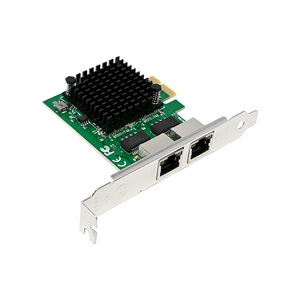SUNWEIT ST7470 PCIe X1 <span class=keywords><strong>NIC</strong></span> I226-T2 Dual-Port 2,5Gbps RJ45 Kupfer <span class=keywords><strong>Server</strong></span> Hochgeschwindigkeits-Externe Netzwerkkarte CE/FCC Lagernd - Product Image 2