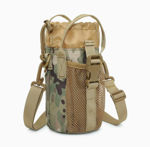 DF0208 New Fashionable Outdoor Sports Riding Hunting <b>Water</b> <b>Bottle</b> Portable Pouch with Shoulder <b>Straps</b> - Product Image 1