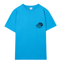 T-shirt personnalisé 100% coton brodé, 280 grammes, coupe ample unisexe, motif 3D, votre photo, logo ou n'importe quel texte