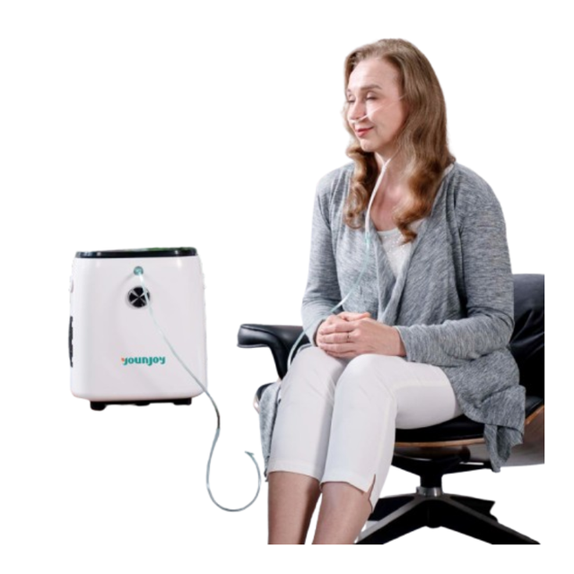 Longfian New Design 1-7L Portable Continuous Flow Medical Oxygen Concentrator