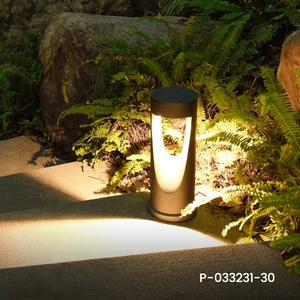 Nuevo diseño 12W LED bolardo jardín luces rectángulo exterior paisaje iluminación decorativa césped patio luz IP65 30cm 60cm 80cm DC - Product Image 4