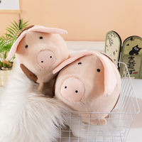 Peluche Gros Cochon en Gros - Animal en Peluche Super Doux, Adorable Poupée de Lit pour Soulager le Stress et Offrir en Cadeau