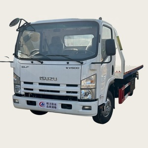 Bon prix pour un camion de dépannage à <span class=keywords><strong>plateau</strong></span> ISUZUU 4*2, capacité 3T, 4T, 5T, pour le sauvetage routier et les dépannages d'urgence. - Product Image 1