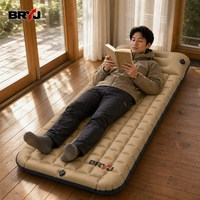 Matelas de couchage gonflable en TPU pour moto, camping, voyage, matelas pneumatique ultraléger imperméable, pliable pour la randonnée, OEM personnalisé