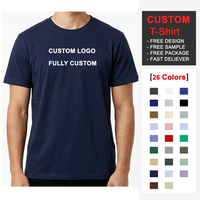 T-shirts personnalisés en coton épais 230 GSM, col rond, coupe oversize, impression de logo personnalisé, unisexe, pour hommes, vente en gros, tendance