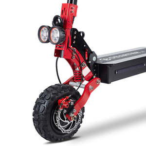 สกู๊ตเตอร์ไฟฟ้า Manke Pro สำหรับผู้ใหญ่ กำลังไฟ 2400 วัตต์ รุ่นสมาร์ท 1200 วัตต์ ระยะทางวิ่ง 60 กม. คลังสินค้ายุโรป ล้อใหญ่ รับน้ำหนักได้ 200 กก. 120 กก. - Product Image 5