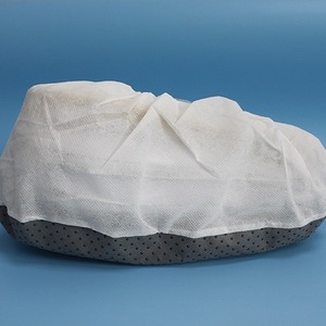 Surchaussures jetables antidérapantes 50 g/m² en tissu non tissé épaissi, imperméables et anti-poussière, taille unique, pour isolation protectrice - Product Image 1