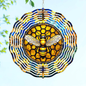 Molinetes de Viento 3D de 12 Pulgadas, Escultura de Animales para Jardín, Decoración de Patio Exterior, Regalos, Molinillo de Viento de Acero Inoxidable para Mamá y Abuela - Product Image 4