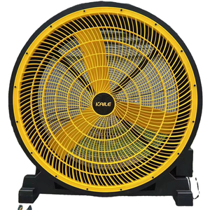 Kipas angin <span class=keywords><strong>Drum</strong></span>, 0.9m 1.5m 2m Portabel kecepatan tinggi senyap industri besar kipas alas pendingin Gym osilasi kipas lantai
