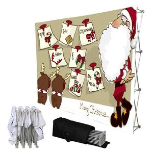 <span class=keywords><strong>Banner</strong></span> Plegable Portátil Ligero de Tela Tensada de 260g con Soporte de Aluminio para Eventos y Ferias Locales - Product Image 4