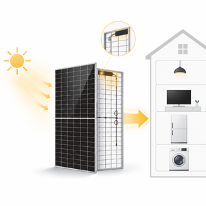 Sistema de Panel Solar de 800w, 8kwp, Sistema Solar para Balcón, Conexión Directa, Todo en Uno, <span class=keywords><strong>Microinversor</strong></span> Solar para Balcón - Product Image 4