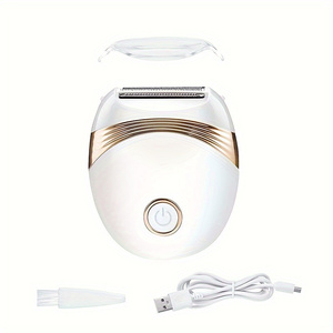 Mini Depiladora Eléctrica <span class=keywords><strong>Femenina</strong></span> Impermeable, Depiladora Eléctrica Recargable para Mujer, Depiladora Corporal Portátil para Mujer - Product Image 2