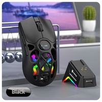 H16PRO Mouse Gaming Tri-mode Konektivitas Ringan E-sports 2.4G//Kabel Notebook Kantor Desktop Layar Pintar Magnetik