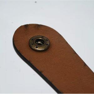 Ztc446 Leather <b>Slingshot</b> Storage Bag Black Durable Waist Bag For Outdoor Shooting Accessories - Product Image 5