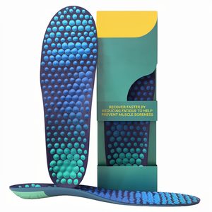 แผ่นรองรองเท้า Revitalize Recovery PU Comfort Orthotic ป้องกันกลิ่น ลดความเมื่อยล้าและความเจ็บปวดจากความเครียด สำหรับทุกเพศ ขนาด 8-14 1 คู่ - Product Image 3