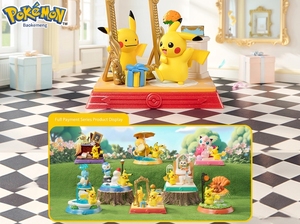 Figurines en plastique authentiques Pok Pika Chu Friends Blind Box - Objets de collection tendance, cadeaux, ornements, figurines d'anime - Product Image 6