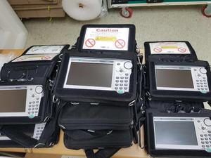 เครื่องวิเคราะห์เสาอากาศ Anritsu S331L สีเทาขาว Sitemaster พร้อมวัสดุไฟเบอร์ออปติก ผลิตในญี่ปุ่น เครื่องจักรไฟฟ้า - Product Image 2