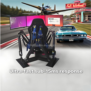 Nuevo Modelo de Simulador de Conducción de Autos de Carreras 6DOF con 3 Pantallas, para Interiores/Exteriores, Juego de Realidad Virtual de Velocidad, Centro de Juegos de Arcade, Metal de Aluminio, Escuela, Aeropuerto - Product Image 5