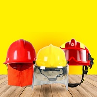 Casque de lutte contre les incendies anti-écrasement et anti-collision robuste et durable, certification de lutte contre les incendies, casque de sauvetage d'urgence