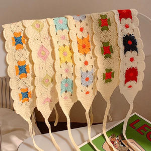 Verano Nuevos productos Pañuelo de estilo rural Bufanda triangular francesa Accesorio de diadema de dopamina junto al mar - Product Image 1