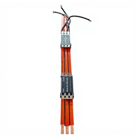 KEDO VKD-90A Couvercle d'extrémité de rail conducteur électrique pour trieur logistique, accessoires de barre omnibus combinée pour alimentation mobile