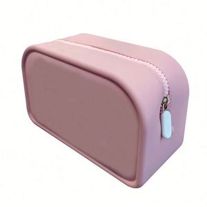 Pochette de rangement zippée de haute qualité avec logo personnalisé pour cosmétiques, maquillage, pinceaux, monnaie et cartes, style mode - Product Image 6