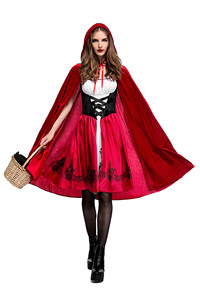 Costume de cosplay de Cendrillon pour <span class=keywords><strong>adulte</strong></span>, en polyester, pour Halloween, tenue de fête, vente en gros - Product Image 6