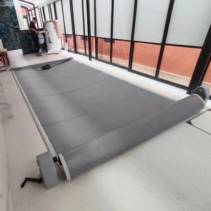 Couverture de <span class=keywords><strong>piscine</strong></span> automatique montée sur le dessus pratique et durable en PVC pour les applications de <span class=keywords><strong>piscine</strong></span> - Product Image 2