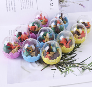 Çocuklar için hayvan silgi dinozor 3D bulmaca silgi toplu Mini yumurta <span class=keywords><strong>Dino</strong></span> oyuncaklar çocuklar için öğrenciler sınıf ödüller parti hediyeler yanadır - Product Image 2