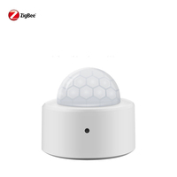 Sensor Gerak Tuya Zigbee Nirkabel Mini Pintar PIR Sensor Tubuh Manusia untuk Smart Life Bekerja Dengan Zigbee Gateway Hub
