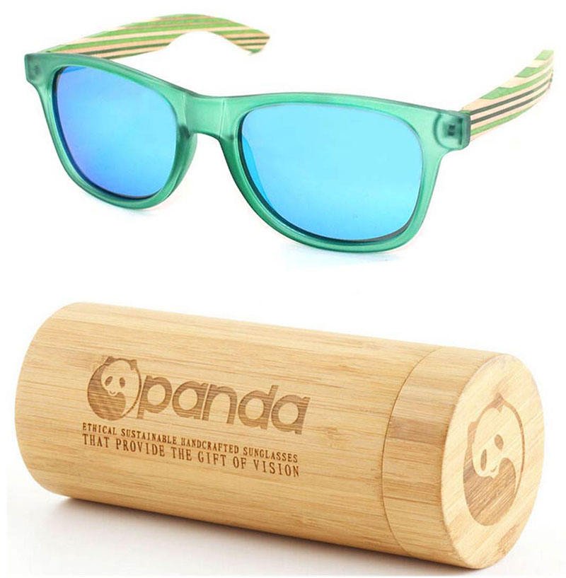 Wholesale Recycled Plastic Sunglasses Custom Logo Style
