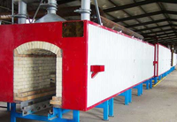 Four à tunnel électrique intelligent pour la cuisson des briques d'argile et de la céramique avec contrôle PLC, haute productivité, contrôle précis de la température