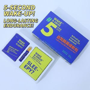 Kit de Cuidado Ocular y Alerta con Parches Oculares Refrescantes de Menta, Mascarilla Ocular con Aceites Esenciales y Extracto de Efebré para Mayor Comodidad en Viajes Largos - Product Image 3