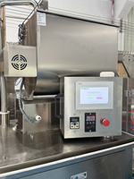 Machine d'emballage automatique de sachets à bec debout, chocolat, sauce au fromage, mayonnaise, 1L, remplissage rotatif à piston, Envasadora Doypack