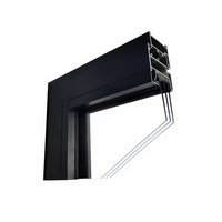 Insert de cavité spéciale multi-chambres à rupture de pont thermique en PRV pour l'isolation thermique des fenêtres en aluminium