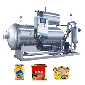 Toptan yüksek kalite Jinyi marka endüstriyel otoklav sterilizatör makinesi su sprey imbik makinesi torbalar için