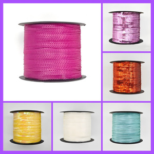 Lentejuelas planas ecológicas de <span class=keywords><strong>3mm</strong></span> para coser lentejuelas artesanales resistentes a altas temperaturas para accesorios de ropa - Product Image 2