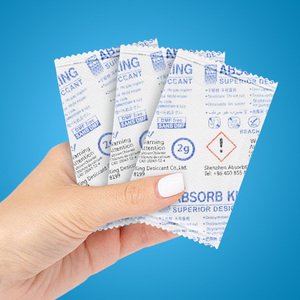 Absorver Rei Super Seco 5g 10g 25g Dessecante Pacote Pequeno Saco Dessecante Cloreto De Cálcio À Prova De Umidade - Product Image 1