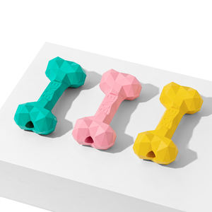 Juguetes de Silicona Ecológicos de Alta Calidad para Perros, Huesos de Diamante Resistentes, Novedosos, para Alimentación Lenta, Alivio de la Ansiedad y Dentición - Product Image 2