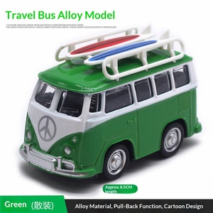 Modelo <span class=keywords><strong>de</strong></span> Autobús <span class=keywords><strong>de</strong></span> Viaje <span class=keywords><strong>de</strong></span> Aleación a Escala 1:43, Superventas Transfronterizo, Decoración para Pasteles, Caja <span class=keywords><strong>de</strong></span> Exhibición - Product Image 4