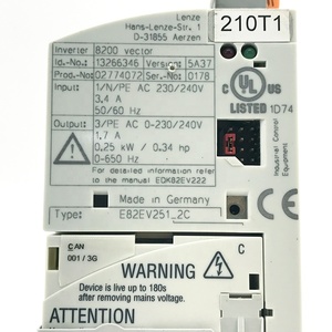 PLC รุ่น E82EV ของแท้ E82EV402K4C E82EV751K2B E82EV751K4C E82EV251-2C 8200 ความถี่ - Product Image 3