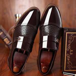 Scarpe da <span class=keywords><strong>uomo</strong></span> alla moda da <span class=keywords><strong>uomo</strong></span> scarpe Oxford a punta classica formale <span class=keywords><strong>elegante</strong></span> da sposa per gentiluomo - Product Image 3