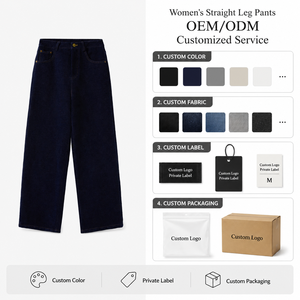 <span class=keywords><strong>Pantaloni</strong></span> da <span class=keywords><strong>donna</strong></span> in finto denim spesso in <span class=keywords><strong>velluto</strong></span> a <span class=keywords><strong>coste</strong></span> tinta unita, a gamba dritta, vita media, in cotone e poliestere, con cerniera, casual, autunno inverno - Product Image 5