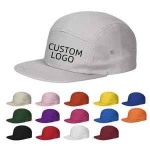 Casquette plate respirante noire à la mode pour l'été, logo personnalisé, séchage rapide, casquette de suivi en plein air - Product Image 2