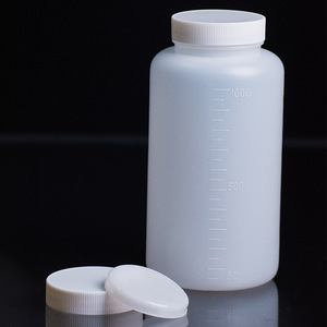 Botella de Reactivo de Plástico O'Kayme de 60 ml, Boca Ancha, Cilíndrica, Resistente a Altas Temperaturas, Botella de Laboratorio para Muestras de Suelo - Product Image 3