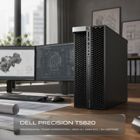 Estación de Trabajo en Torre T5820, Xeon W, DDR4, PCIe NVMe, Diseño CAD, Renderizado 3D, IA, Personalizable