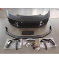Kit de carrosserie de pare-chocs avant de style sport pour Tesla Model 3 avec lèvre avant à LED, pièces de modification extérieure pour Tesla Model 3