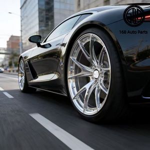 Cerchi in Lega Forgiati 168 VS5RS Triple Chrome 18 19 20 21 Pollici 5x120 5x114.3 Monoblocco Concavi Profondi per <span class=keywords><strong>BMW</strong></span> M3 M4 Tesla 5x112 - Product Image 3