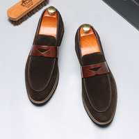 Zapatos Casuales para Hombre Antideslizantes para Oficina con Plantilla de Goma Talla Grande 37-47 Zapatos Formales para Hombre